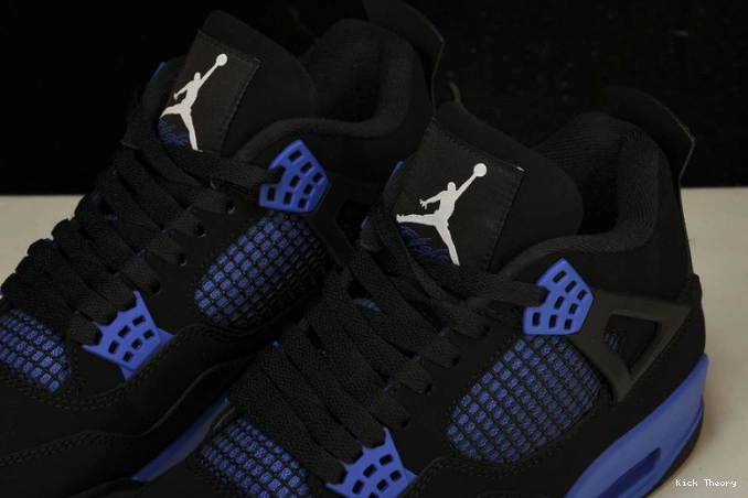 Kicktheory CT8527-018 Black Jordan Retro Game Royal 4 0810
